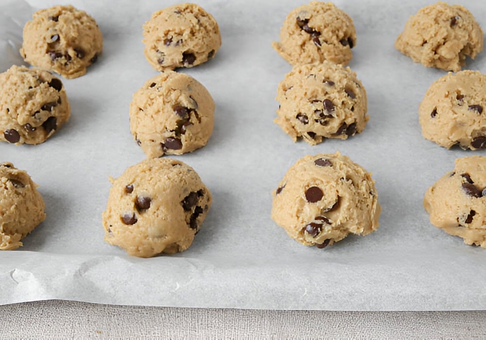 Refrigerated cookie dough